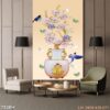 Bức tranh chiếc lọ hoa đẹp - 753BH