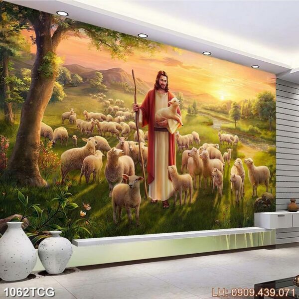 Tranh vẽ Thiên Chúa tại TpHCM - 1062TCG