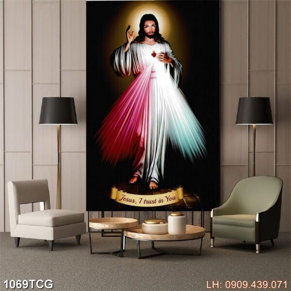 Mẫu tranh đạo Công giáo phổ biến - 1069TCG