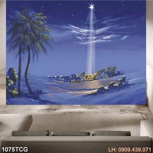 Bức tranh đạo Công giáo khổ lớn - 1075TCG