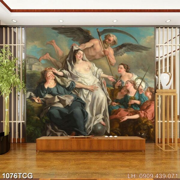 Ảnh Công giáo dán kính - 1076TCG