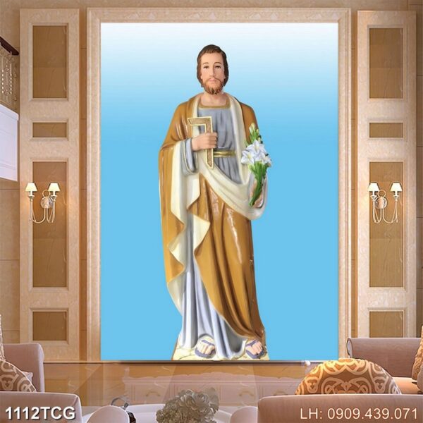 Bức tranh đạo Công giáo đẹp - 1112TCG