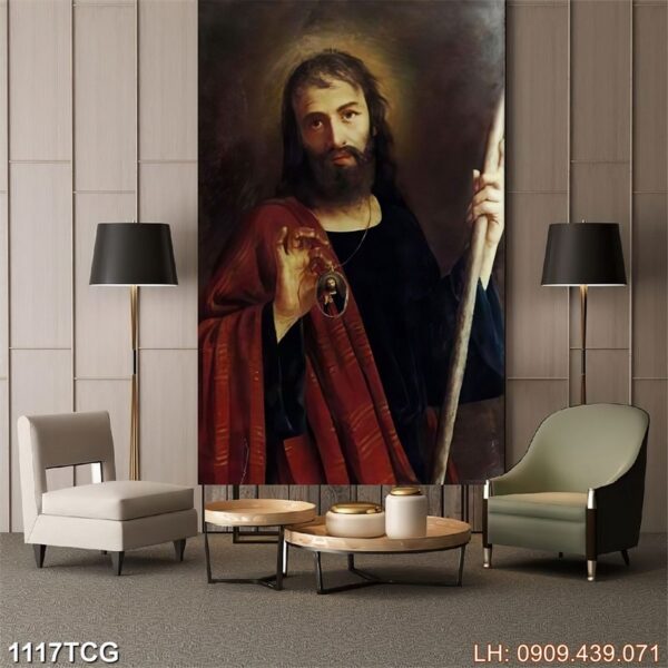Bức tranh đạo Công giáo in nhanh - 1117TCG