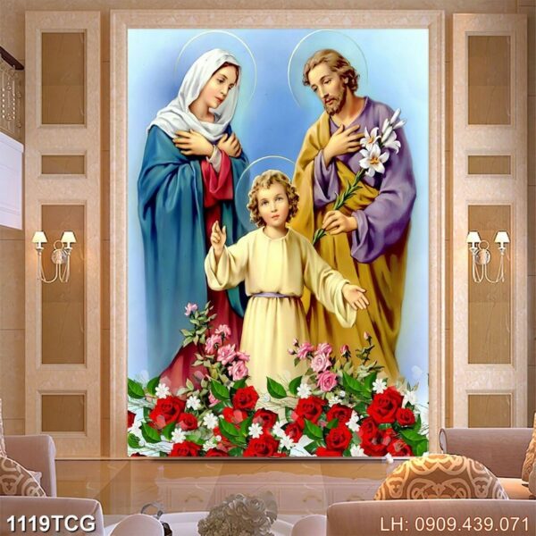 Hình ảnh Thiên Chúa dán kính - 1119TCG