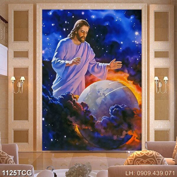 Tranh ảnh Thiên Chúa nhà thờ - 1125TCG