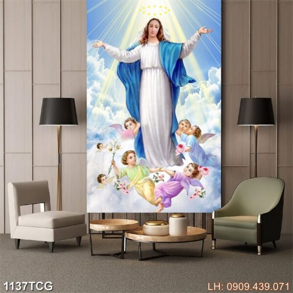 Ảnh đạo Thiên Chúa giá rẻ - 1137TCG