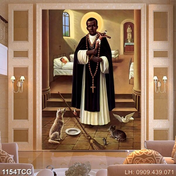 Bức tranh Thiên Chúa giá rẻ - 1154TCG