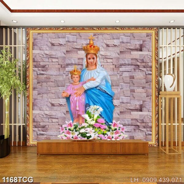 Ảnh Công giáo in laminate - 1168TCG