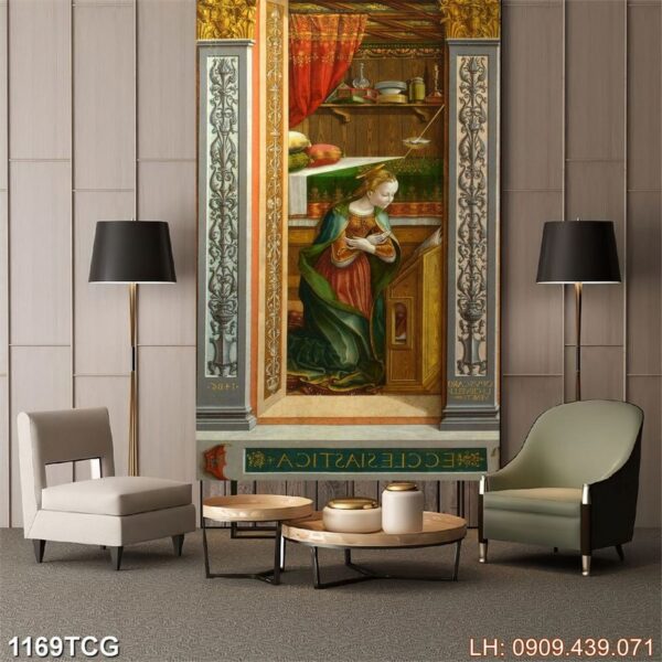 Tranh vẽ Công giáo giá rẻ - 1169TCG