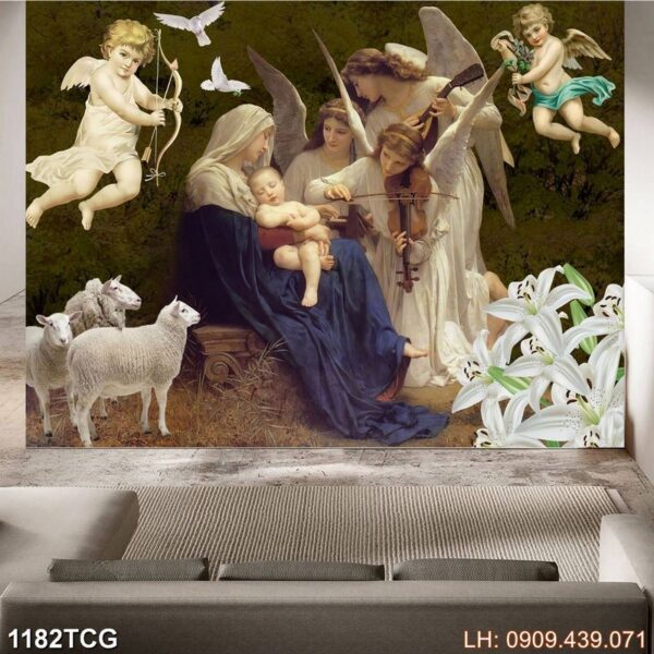 Ảnh đạo Công giáo giá rẻ - 1182TCG