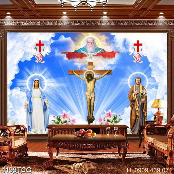 Hình ảnh Công giáo dán tường - 1199TCG