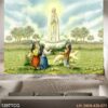 Mẫu tranh đạo Thiên Chúa nhà thờ - 1207TCG