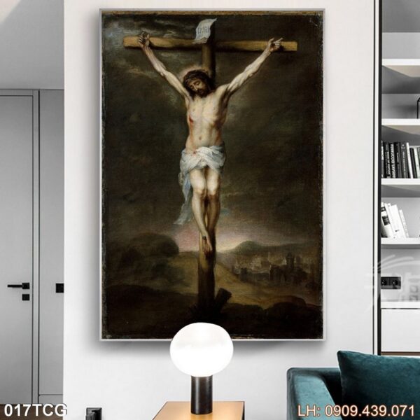 Mẫu tranh Công giáo giá rẻ - 017TCG
