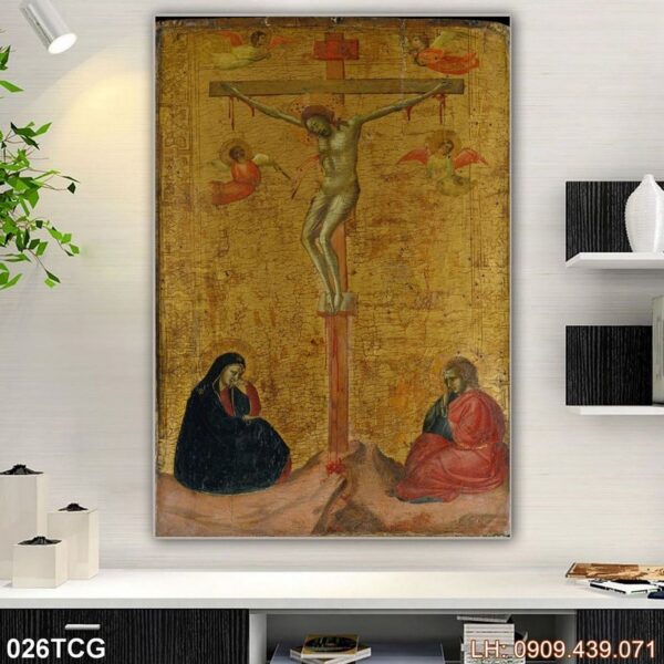 Tranh Công giáo in laminate - 026TCG
