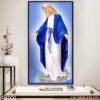 Bức tranh đạo Thiên Chúa in laminate - 326TCG