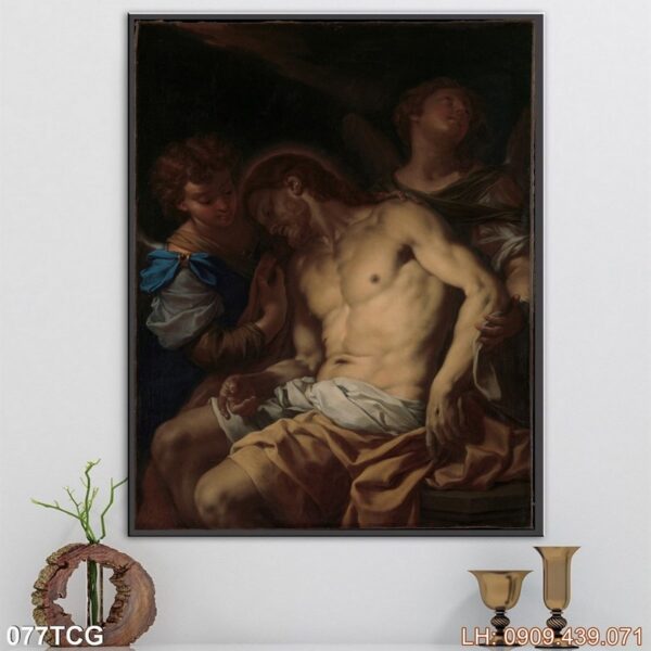 Bức tranh Công giáo in tráng gương - 077TCG