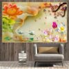 Mẫu tranh sen in canvas - 1404TCK