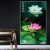 Bức tranh sen tại TpHCM - 1413TCK