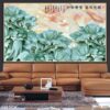 Tranh sen in canvas - 186TCK