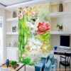 Bức tranh cá chép hoa sen có khung - 2106TCK