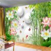 Tranh đóa sen ấn tượng - 2146TCK