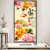 Ảnh cánh sen dán tường - 220TCK