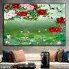 Bức tranh bông sen ấn tượng - 238TCK