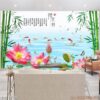 Tranh ảnh đóa sen có khung - 2414TCK