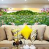 Tranh ảnh cá chép hoa sen giá rẻ - 2453TCK