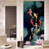 Bức tranh đóa sen đẹp - 2492TCK