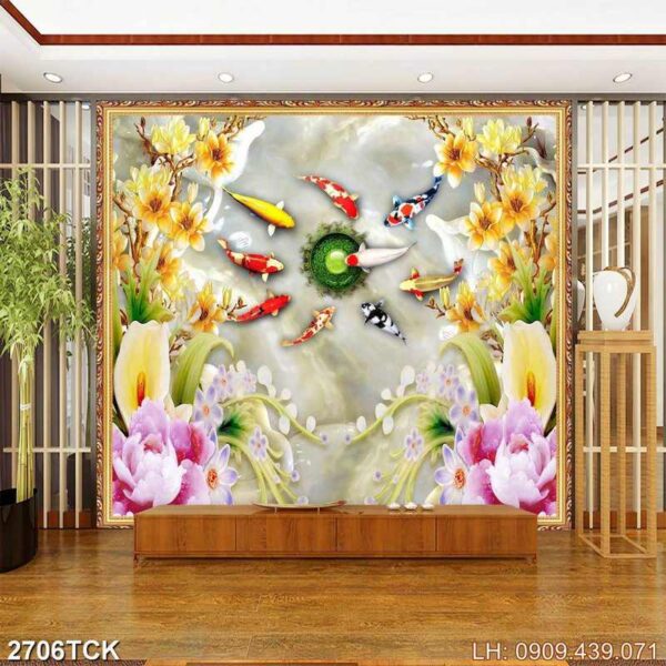 Ảnh hoa sen ấn tượng - 2706TCK