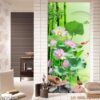 Bức tranh cá chép hoa sen ấn tượng - 2720TCK