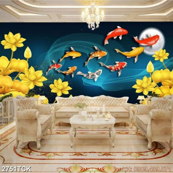 Ảnh bông sen in nhanh - 2751TCK