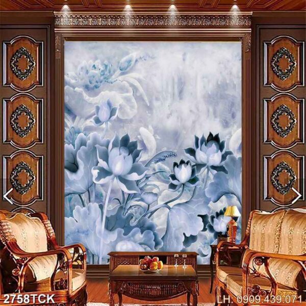 Ảnh hoa sen in nhanh - 2758TCK