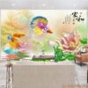 Tranh hoa sen in canvas - 2765TCK