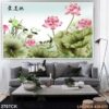 Bức tranh bông sen dán tường - 279TCK