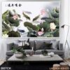 Tranh ảnh hoa sen dán tường - 283TCK