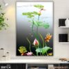 Bức tranh sen in canvas - 309TCK