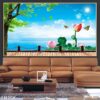 Tranh sen in canvas - 316TCK