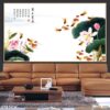 Tranh bông sen tại TpHCM - 375TCK