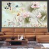 Bức tranh sen khổ lớn - 425TCK