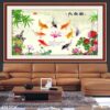 Ảnh cánh sen in canvas - 456TCK