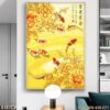 Tranh cửu ngư quần hội dán tường - 515TCK