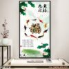 Bức tranh sen ấn tượng - 556TCK