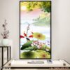 Tranh ảnh bông sen ấn tượng - 719TCK