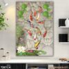 Mẫu tranh hoa sen đẹp - 726TCK