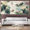 Bức tranh sen dán tường - 765TCK