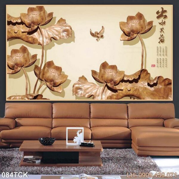 Tranh ảnh bông sen tại TpHCM - 084TCK