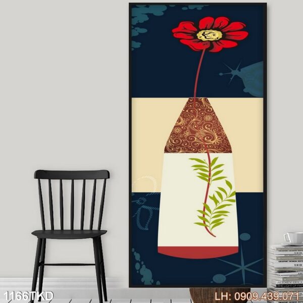 Mẫu tranh treo cầu thang phổ biến - 1166TKD