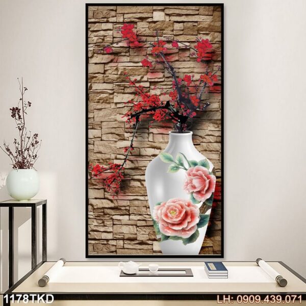 Tranh khổ đứng đẹp - 1178TKD